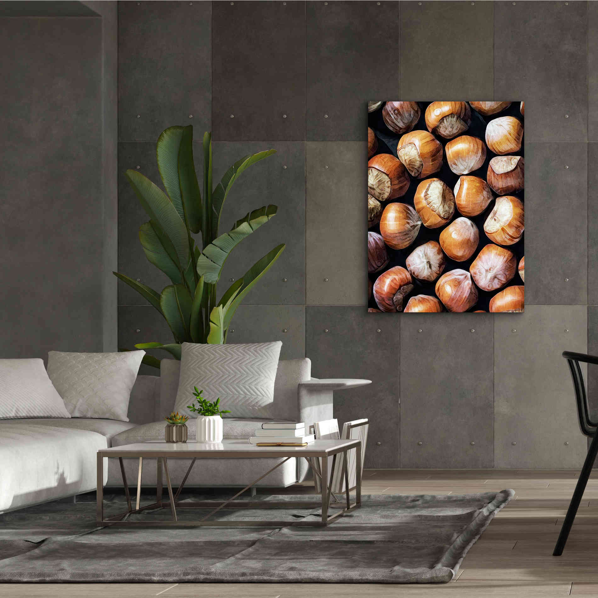 'Fruit Of The Hazel 1' by Ashley Aldridge Giclee Canvas Wall Art,40 x 54