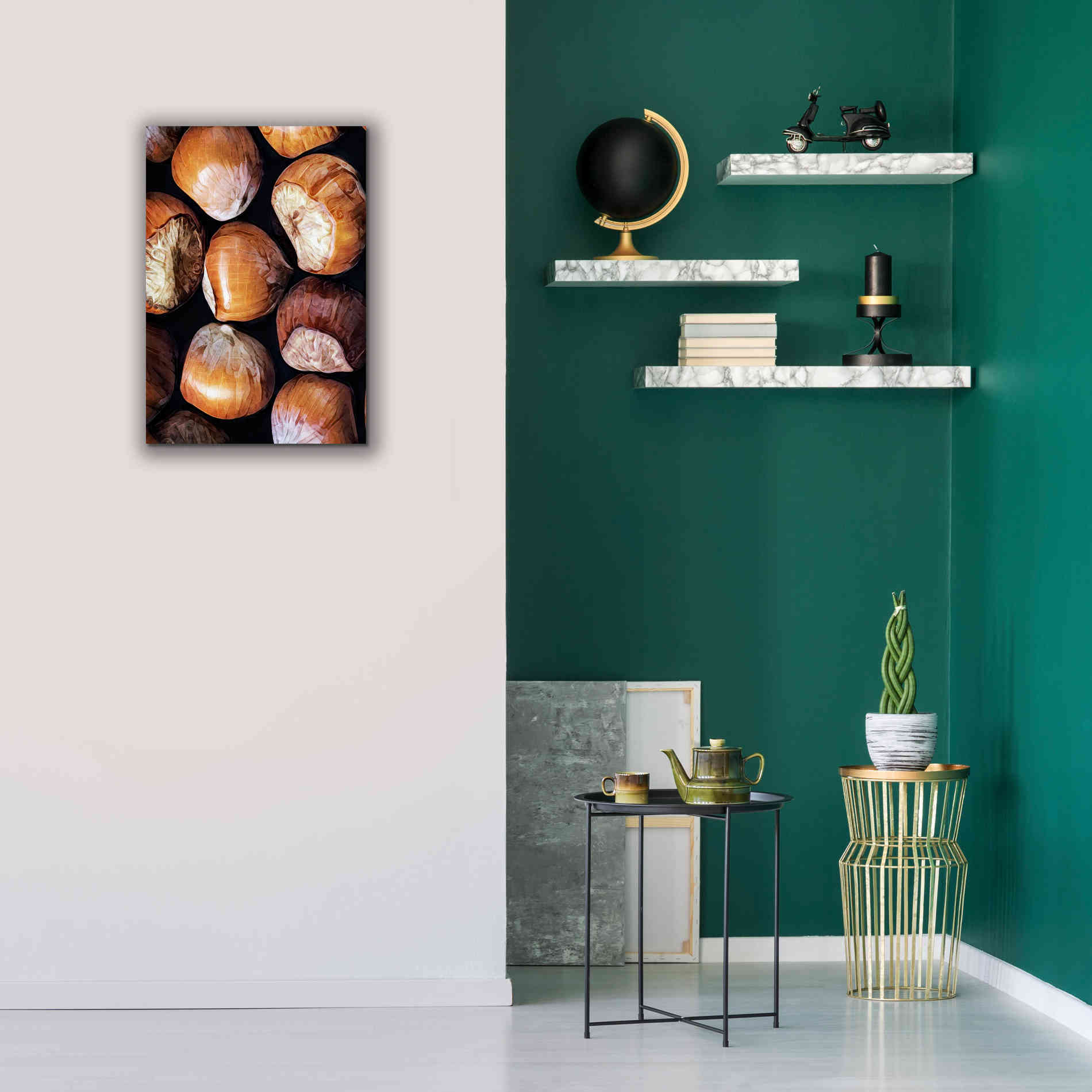 'Fruit Of The Hazel 2' by Ashley Aldridge Giclee Canvas Wall Art,18 x 26