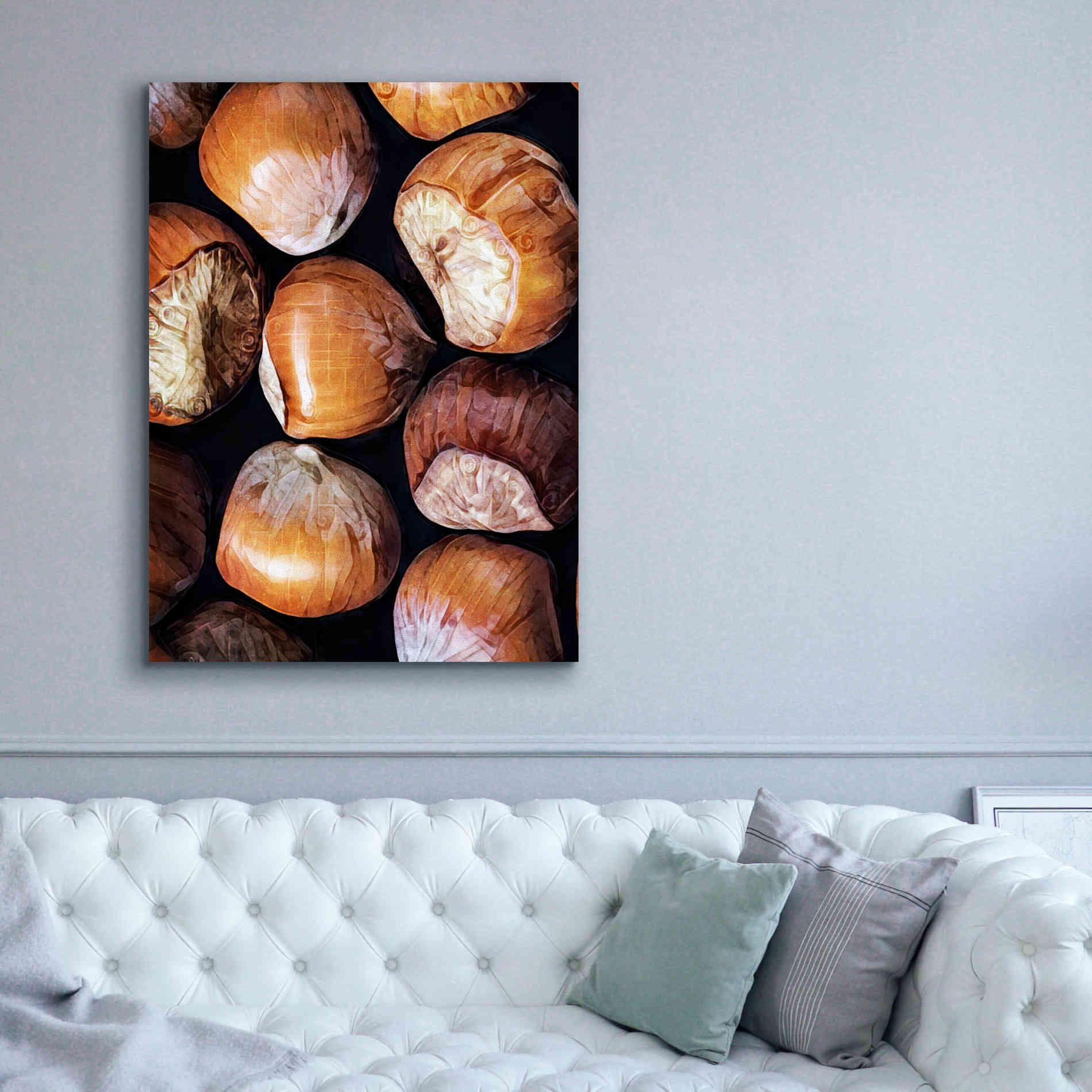 'Fruit Of The Hazel 2' by Ashley Aldridge Giclee Canvas Wall Art,40 x 54