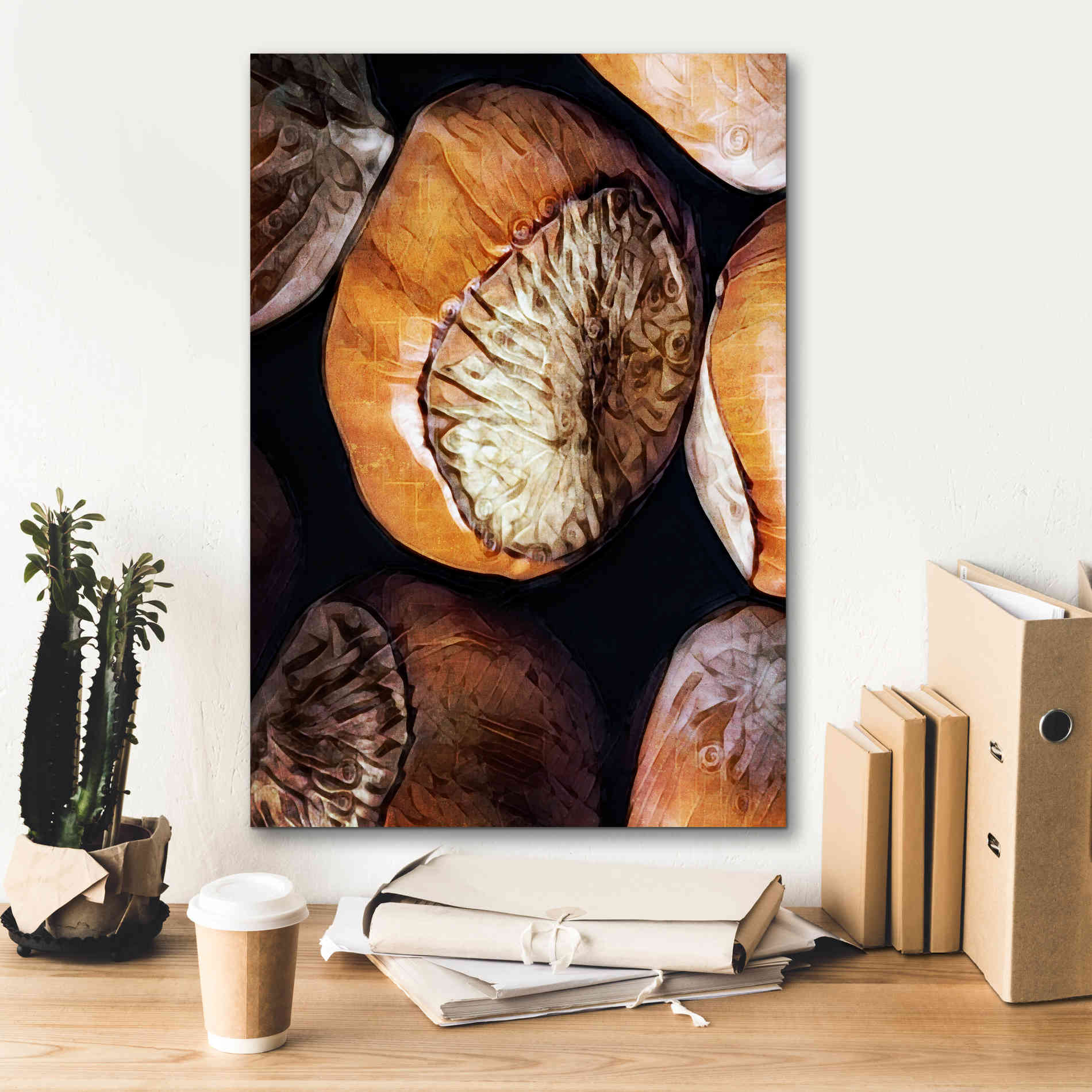 'Fruit Of The Hazel 3' by Ashley Aldridge Giclee Canvas Wall Art,18 x 26