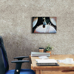 'Magnified & Musical 2' by Ashley Aldridge Giclee Canvas Wall Art,18 x 12