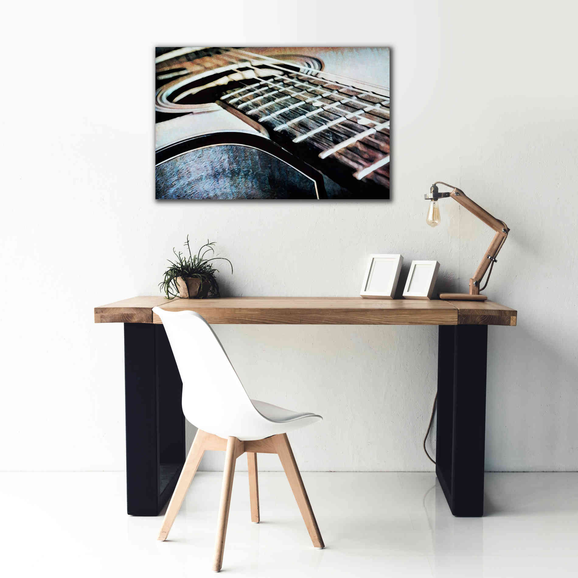 'Magnified & Musical 3' by Ashley Aldridge Giclee Canvas Wall Art,40 x 26