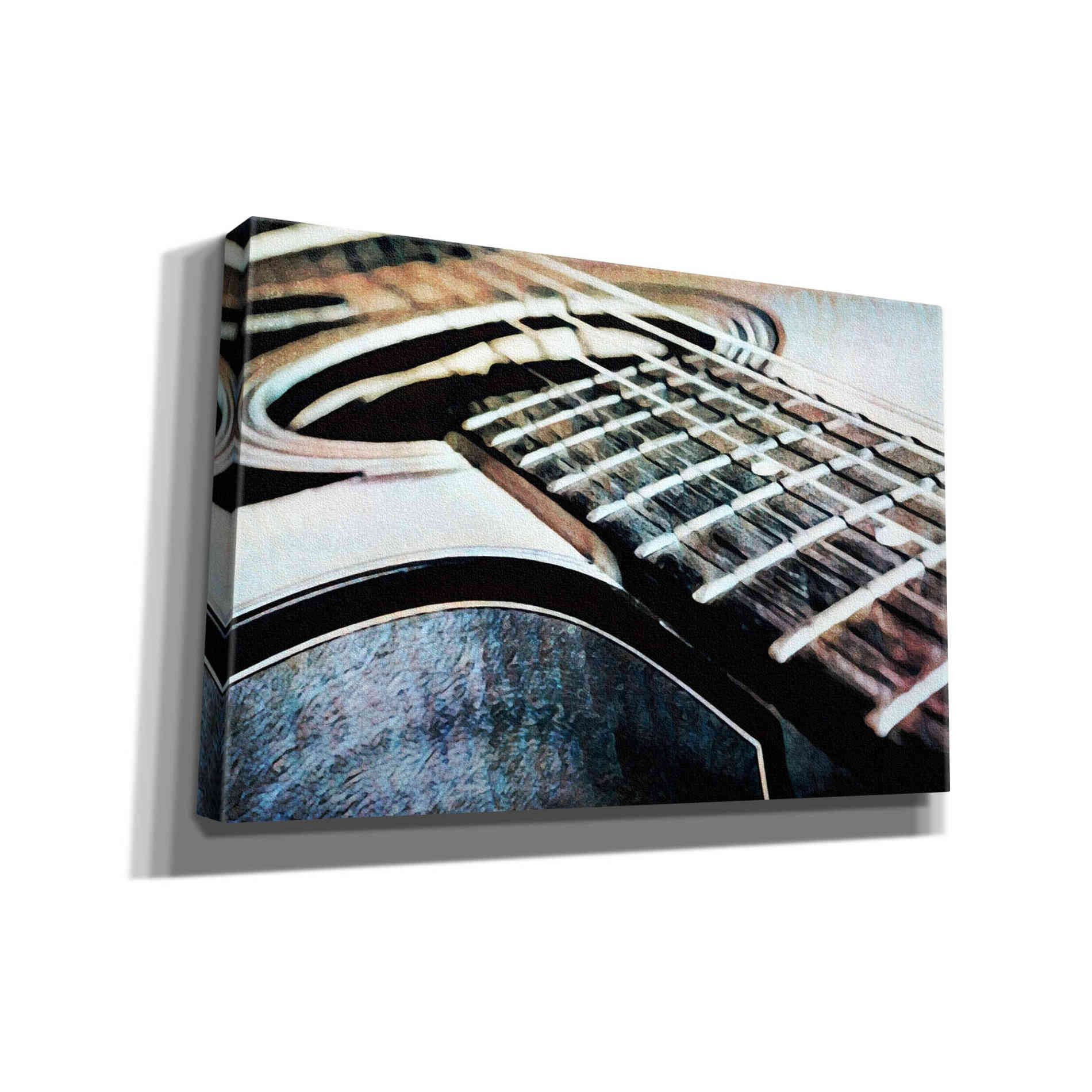 'Magnified & Musical 3' by Ashley Aldridge Giclee Canvas Wall Art