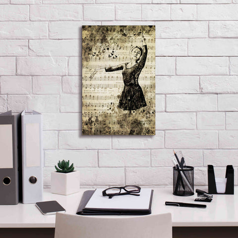 Image of 'Prima Ballerina Dream 1' by Ashley Aldridge Giclee Canvas Wall Art,12 x 18