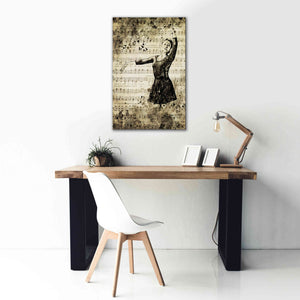 'Prima Ballerina Dream 1' by Ashley Aldridge Giclee Canvas Wall Art,26 x 40