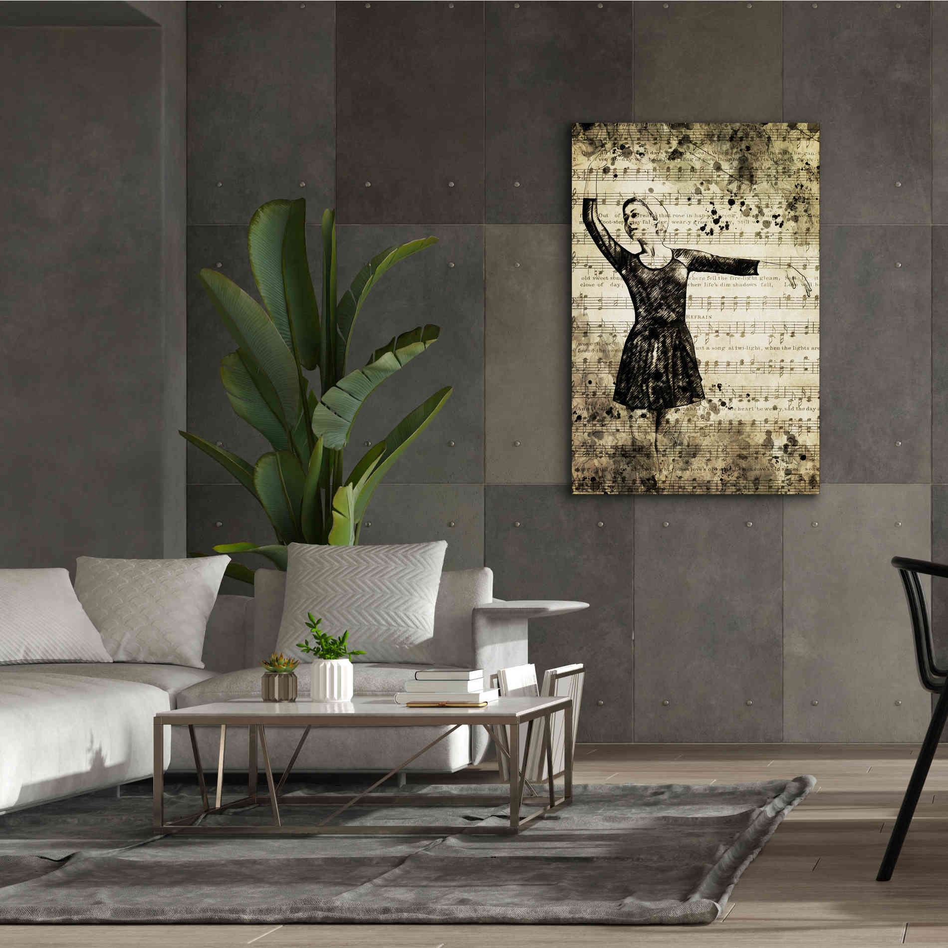 'Prima Ballerina Dream 3' by Ashley Aldridge Giclee Canvas Wall Art,40 x 60
