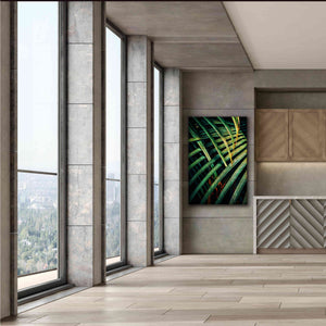 'Beauty Amongst Palms 1' by Ashley Aldridge Giclee Canvas Wall Art,40 x 60
