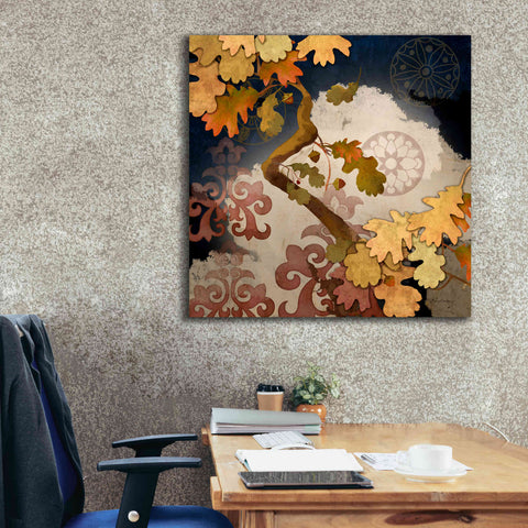 Image of 'Clouding Autumn Night' by Evelia Designs Giclee Canvas Wall Art,37 x 37
