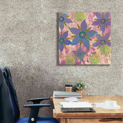 Image of 'Borage Sprites Of Sagrada' by Evelia Designs Giclee Canvas Wall Art,26 x 26
