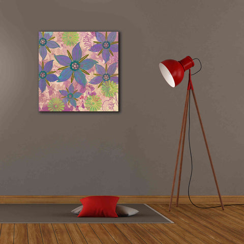 Image of 'Borage Sprites Of Sagrada' by Evelia Designs Giclee Canvas Wall Art,26 x 26