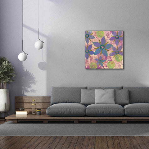 Image of 'Borage Sprites Of Sagrada' by Evelia Designs Giclee Canvas Wall Art,37 x 37
