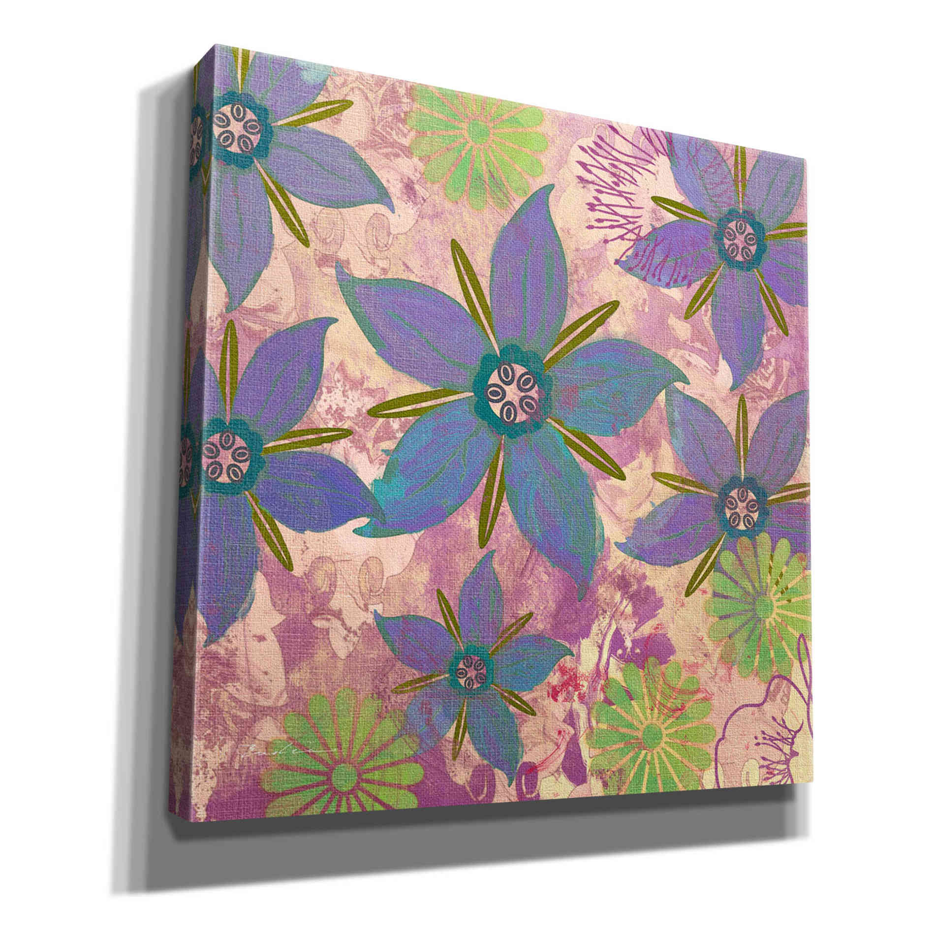 'Borage Sprites Of Sagrada' by Evelia Designs Giclee Canvas Wall Art