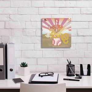 'Max Out' by Evelia Designs Giclee Canvas Wall Art,12 x 12