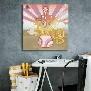 'Max Out' by Evelia Designs Giclee Canvas Wall Art,26 x 26