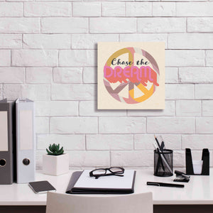 'Chase The Dream' by Evelia Designs Giclee Canvas Wall Art,12 x 12