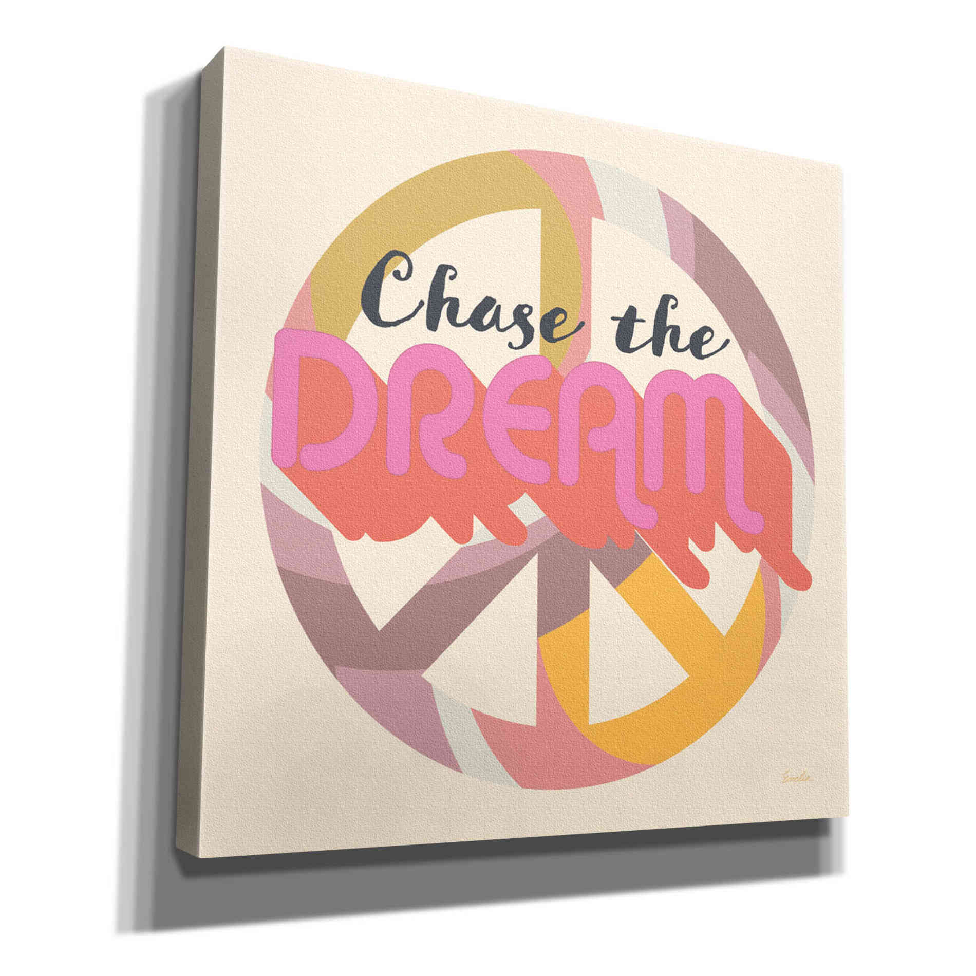 'Chase The Dream' by Evelia Designs Giclee Canvas Wall Art