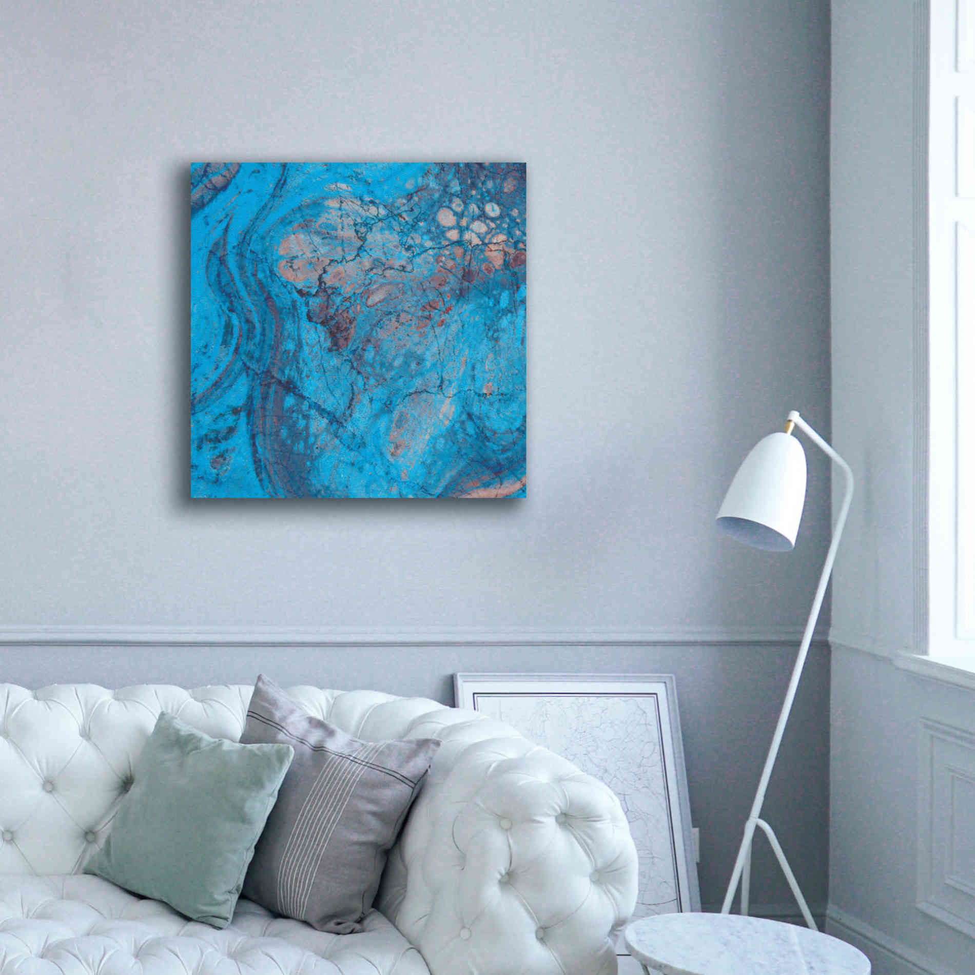 'Craquelure Two' by Steve Hunziker Giclee Canvas Wall Art,37 x 37