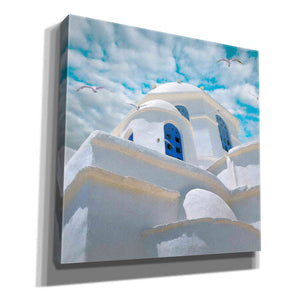 'Grecianblue Three' by Steve Hunziker Giclee Canvas Wall Art