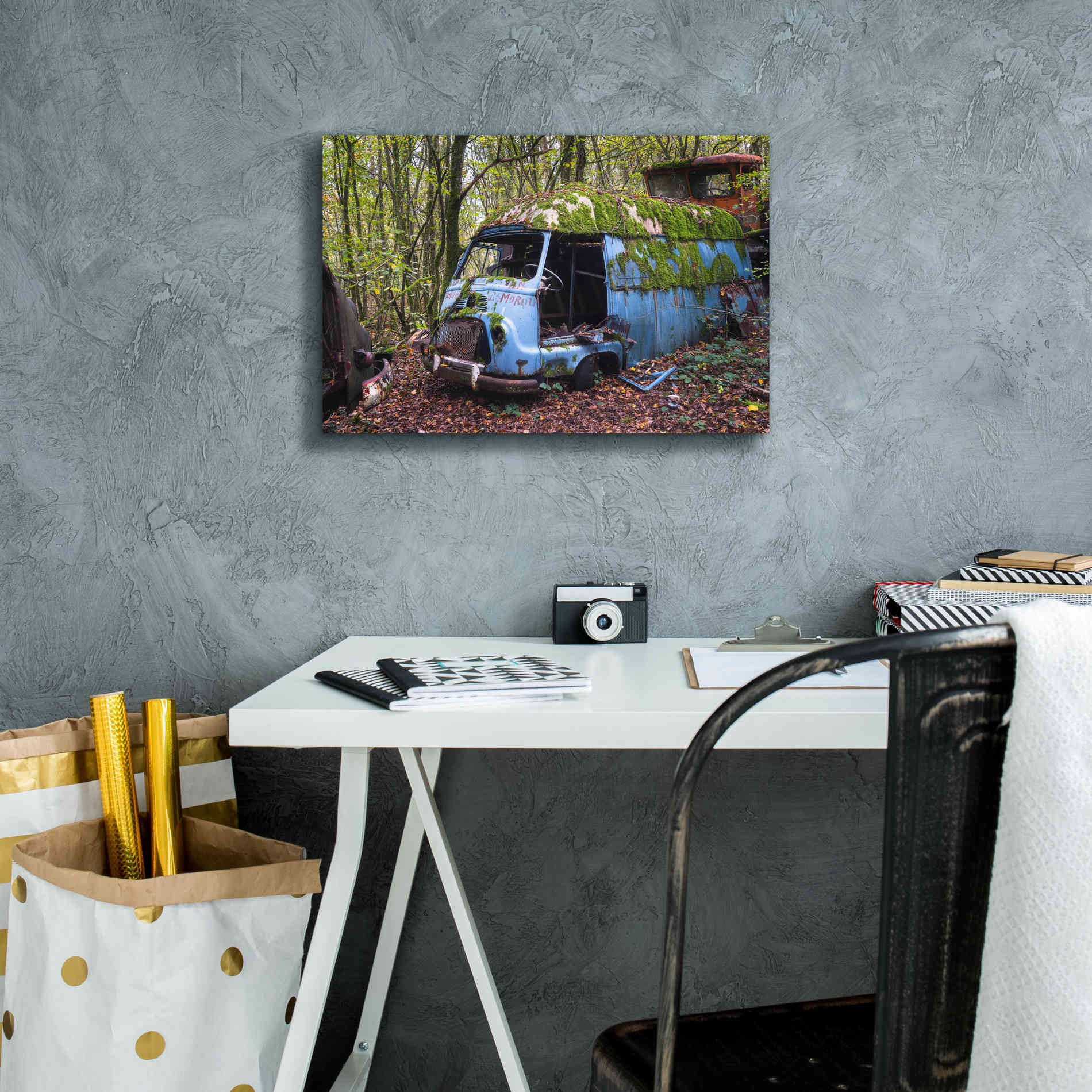 'Van Life' by Roman Robroek Giclee Canvas Wall Art,18 x 12