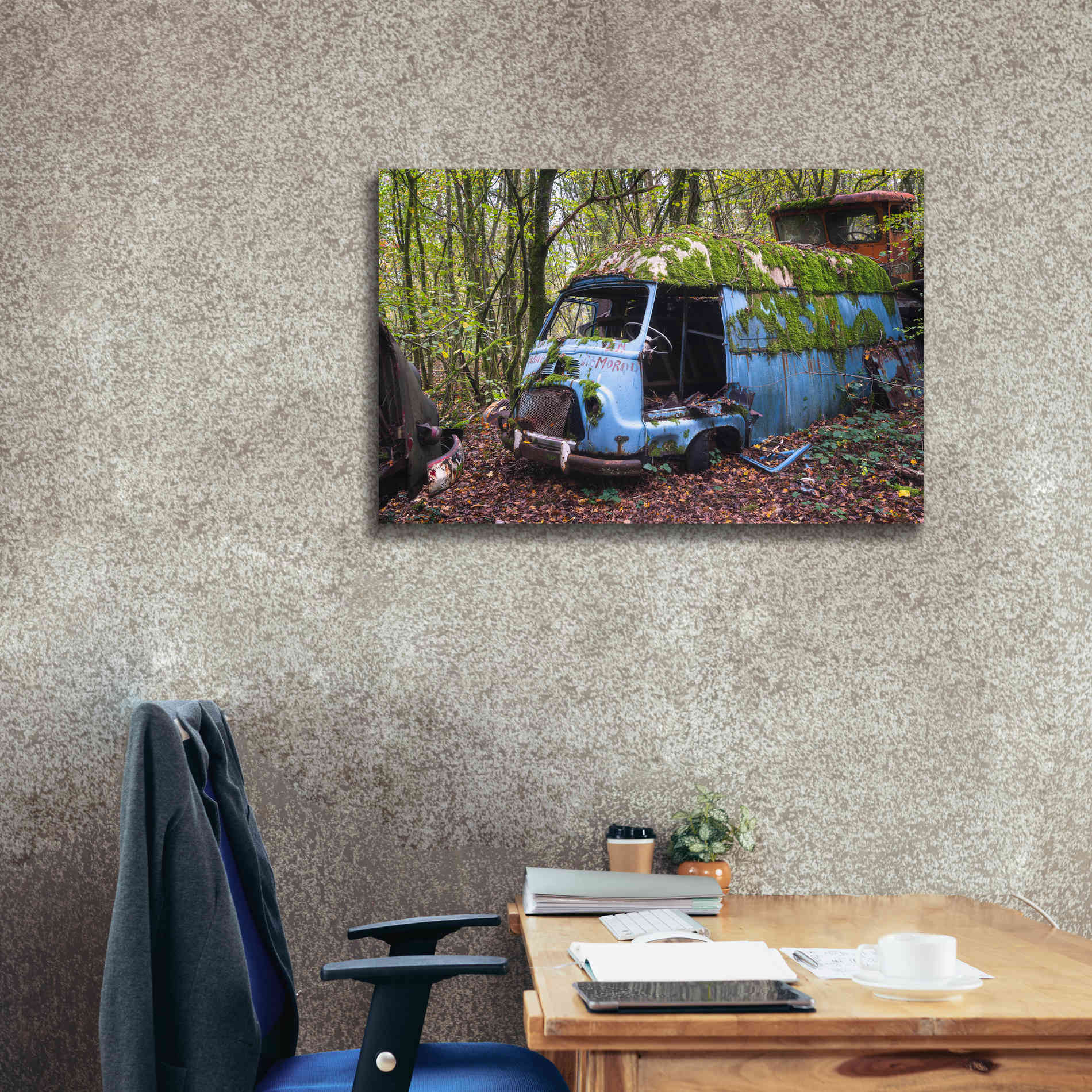 'Van Life' by Roman Robroek Giclee Canvas Wall Art,40 x 26