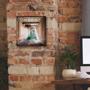 'Broken Farm' by Roman Robroek Giclee Canvas Wall Art,12 x 12