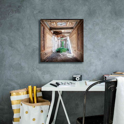 Image of 'Broken Farm' by Roman Robroek Giclee Canvas Wall Art,18 x 18