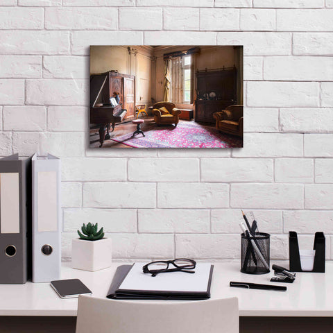 Image of 'Piano Castle' by Roman Robroek Giclee Canvas Wall Art,18 x 12