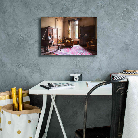 Image of 'Piano Castle' by Roman Robroek Giclee Canvas Wall Art,18 x 12