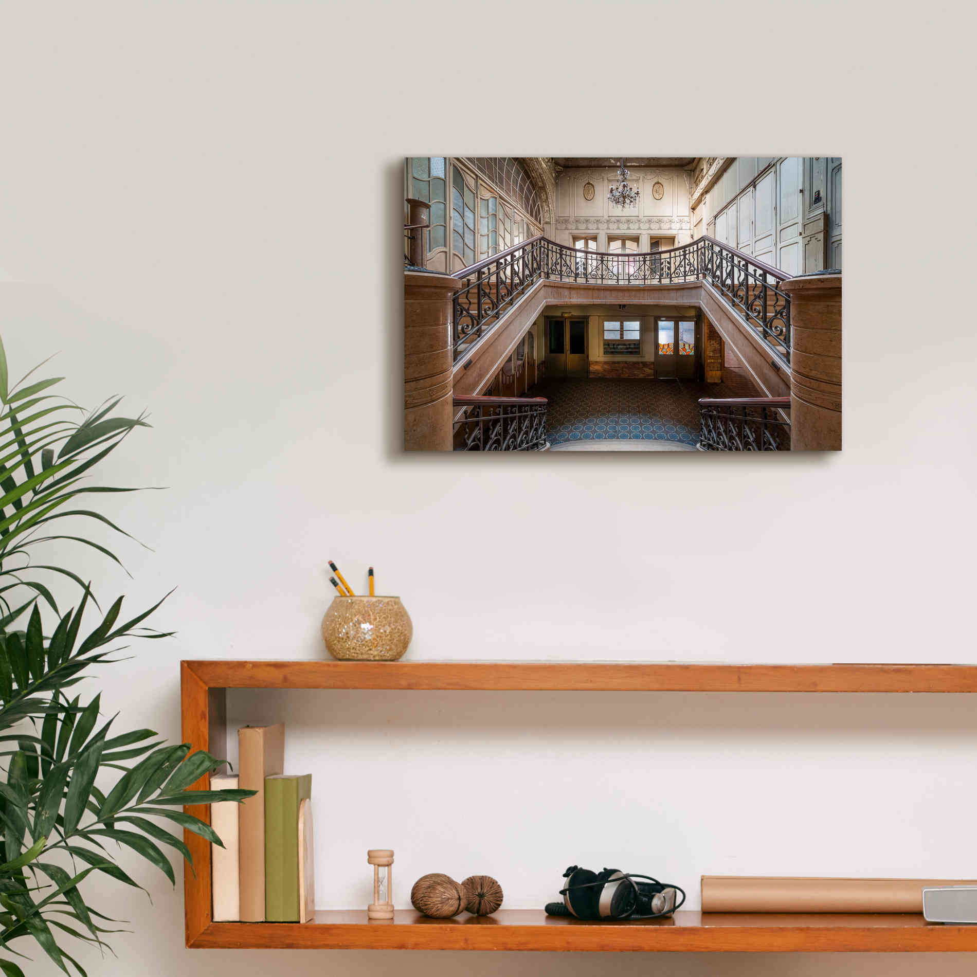 'Enter From Here' by Roman Robroek Giclee Canvas Wall Art,18 x 12