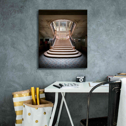 Image of 'Light On The Staircase' by Roman Robroek Giclee Canvas Wall Art,20 x 24