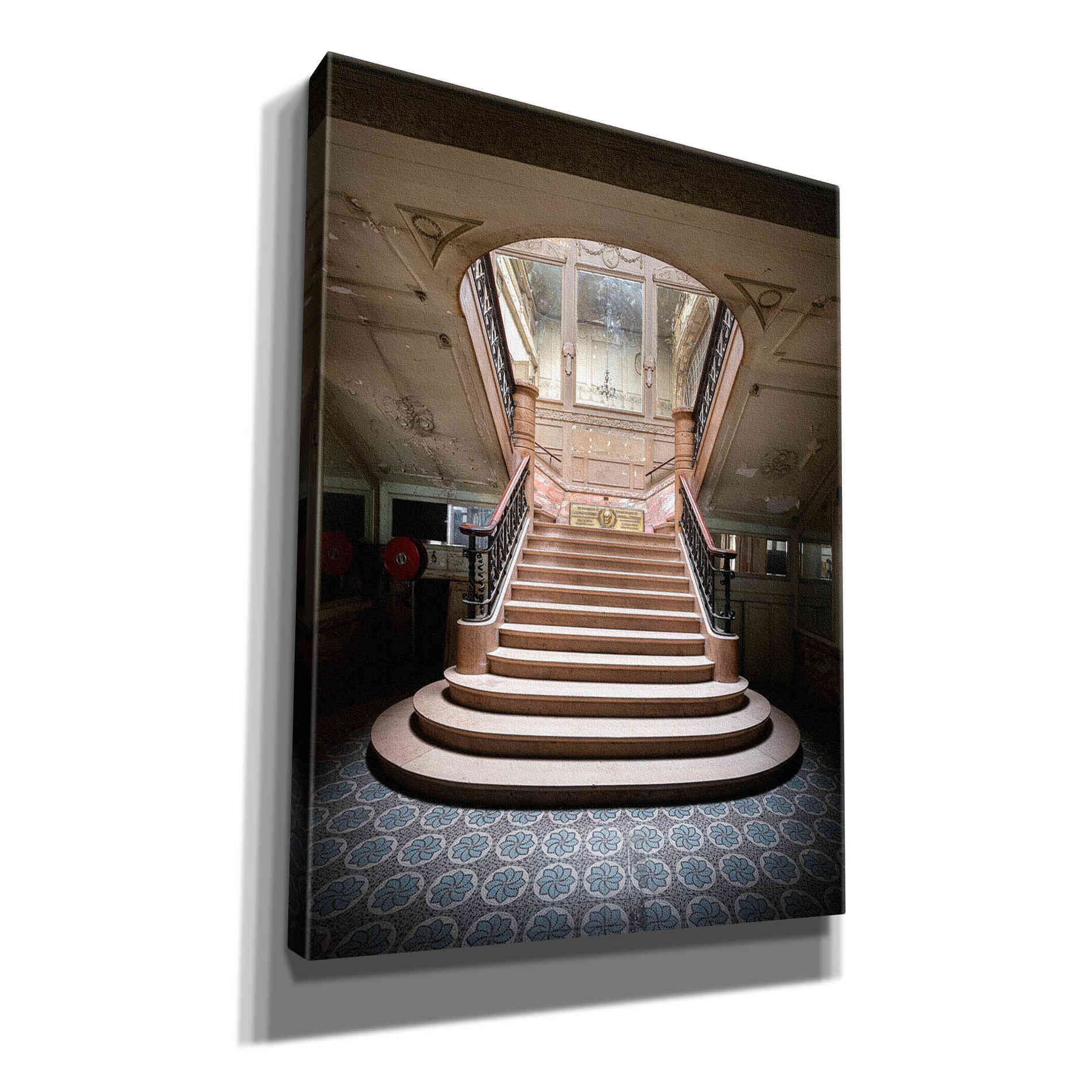 'Light On The Staircase' by Roman Robroek Giclee Canvas Wall Art