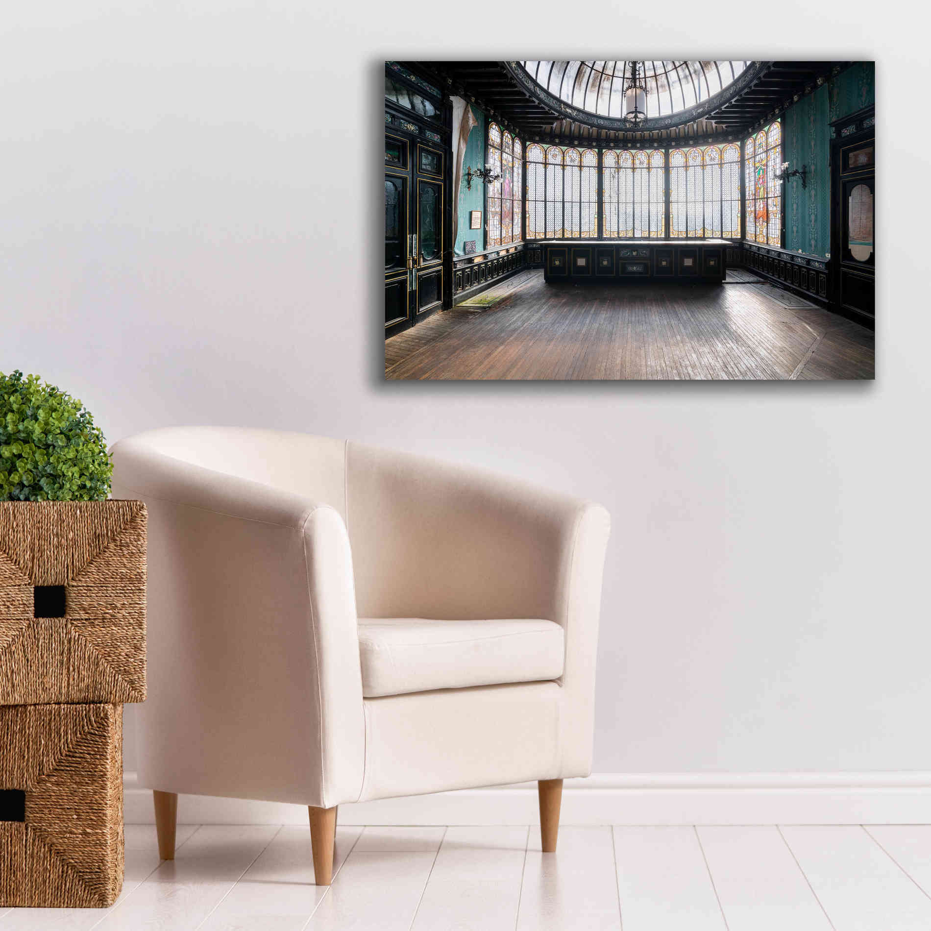 'Winter Garden' by Roman Robroek Giclee Canvas Wall Art,40 x 26