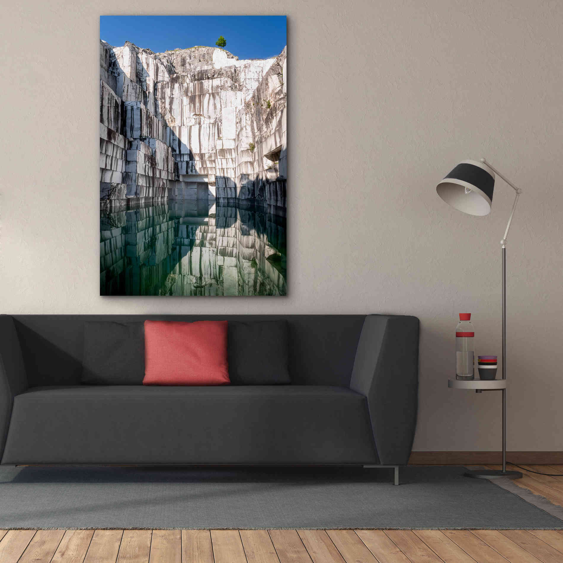 'Italian Marble' by Roman Robroek Giclee Canvas Wall Art,40 x 60