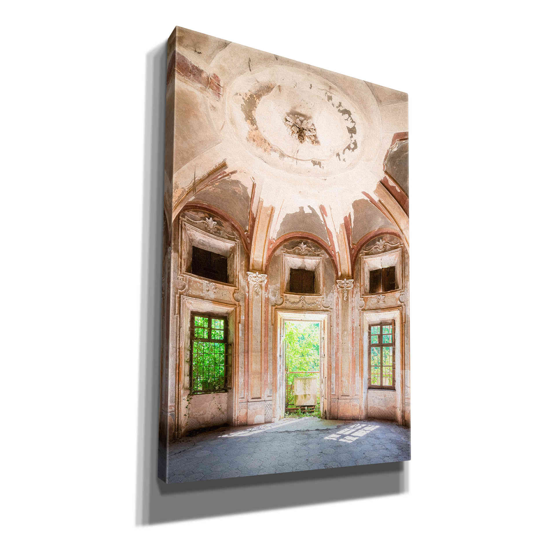'Concrete Main Entrance' by Roman Robroek Giclee Canvas Wall Art