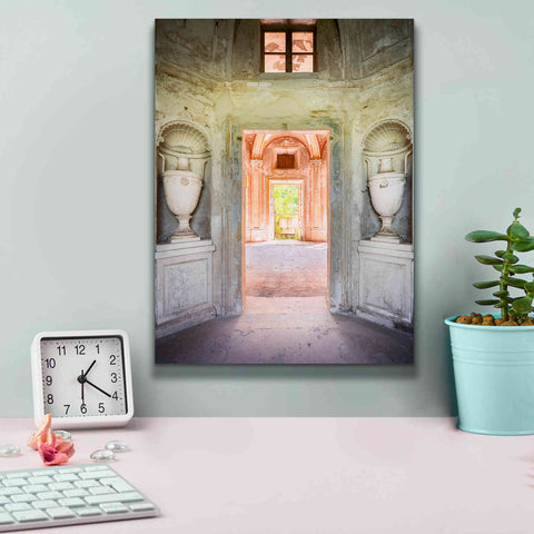 Image of 'Concrete Vases' by Roman Robroek Giclee Canvas Wall Art,12 x 16