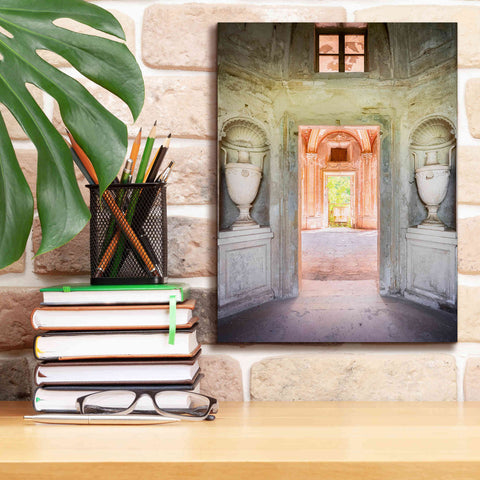Image of 'Concrete Vases' by Roman Robroek Giclee Canvas Wall Art,12 x 16