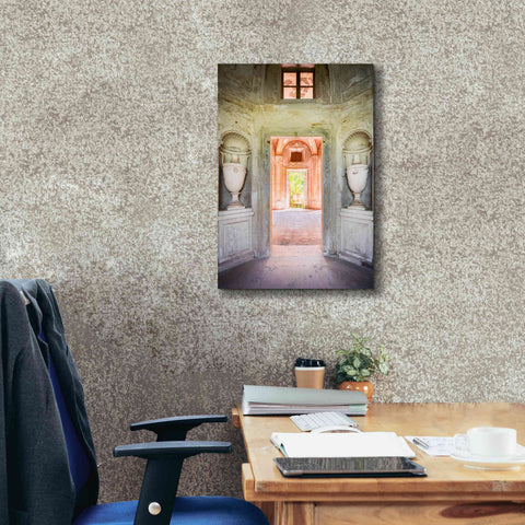 Image of 'Concrete Vases' by Roman Robroek Giclee Canvas Wall Art,18 x 26