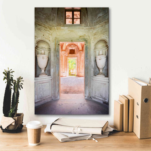 Image of 'Concrete Vases' by Roman Robroek Giclee Canvas Wall Art,18 x 26