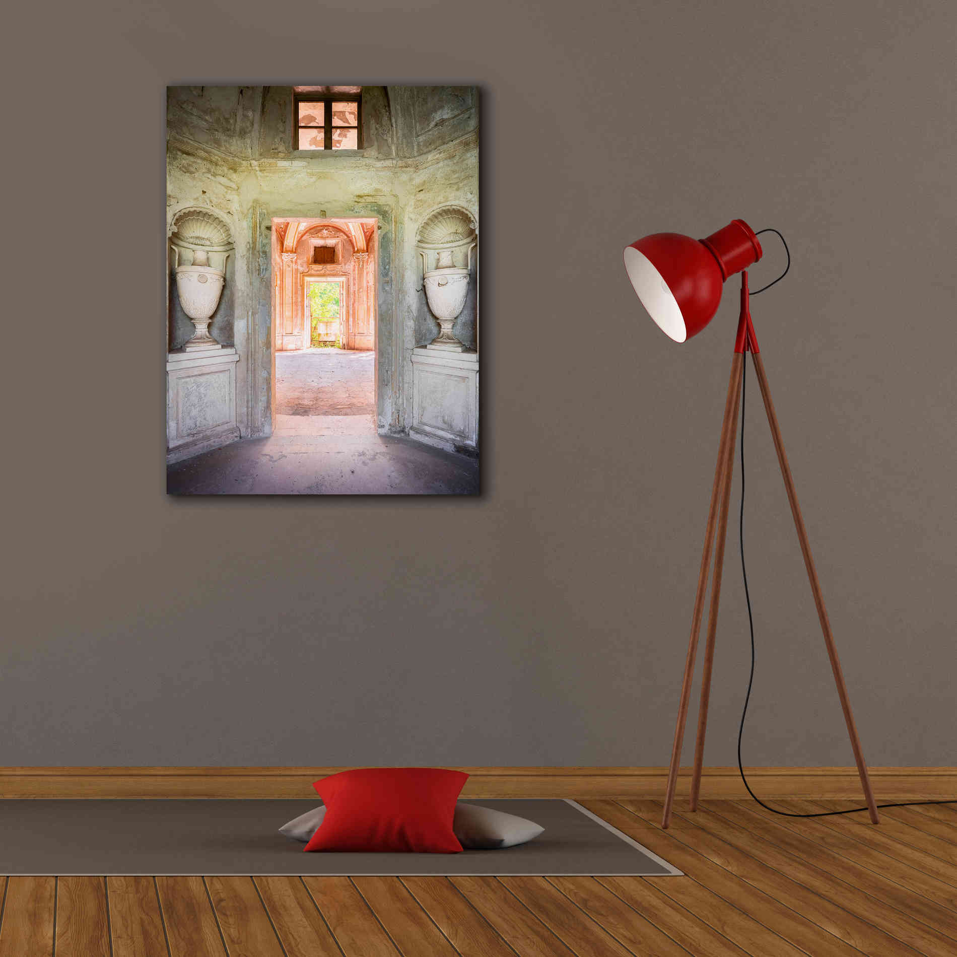 'Concrete Vases' by Roman Robroek Giclee Canvas Wall Art,26 x 34