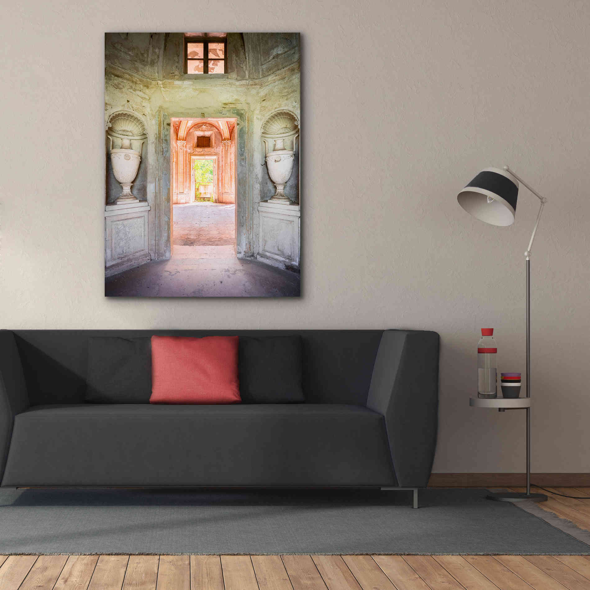 'Concrete Vases' by Roman Robroek Giclee Canvas Wall Art,40 x 54