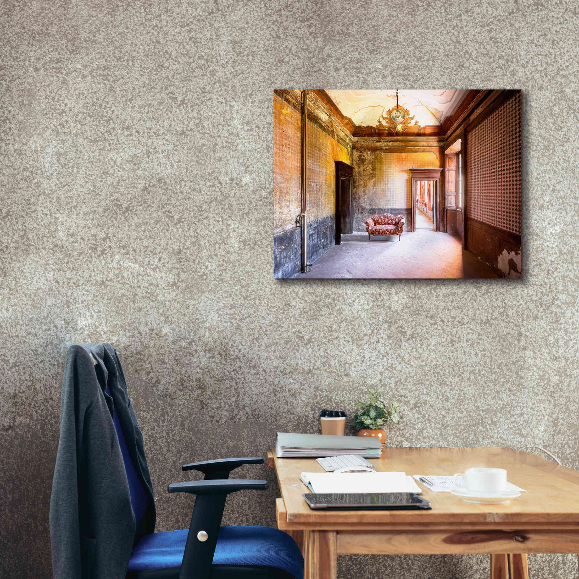 'Royal Room' by Roman Robroek Giclee Canvas Wall Art,34 x 26