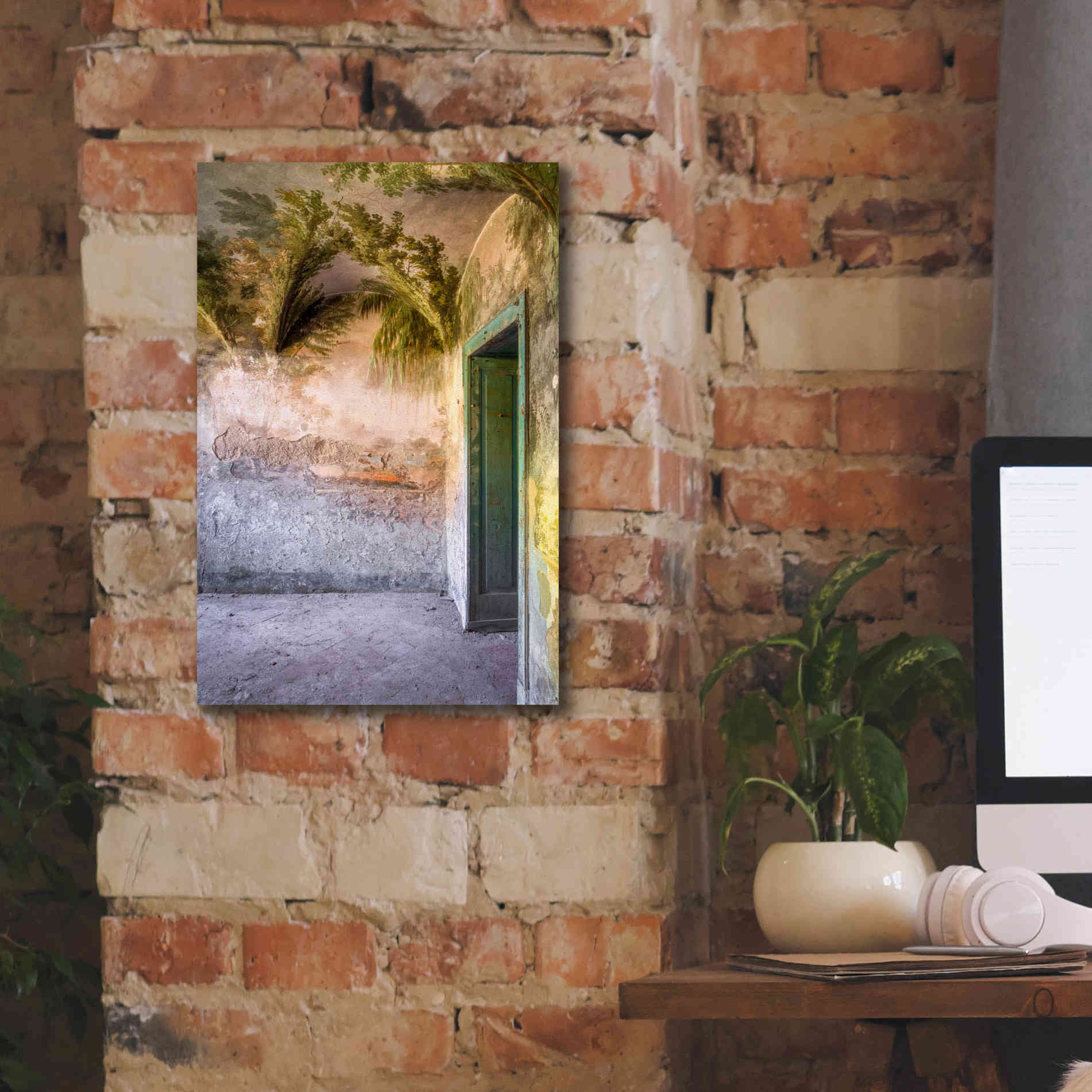 'Tropical Room' by Roman Robroek Giclee Canvas Wall Art,12 x 18