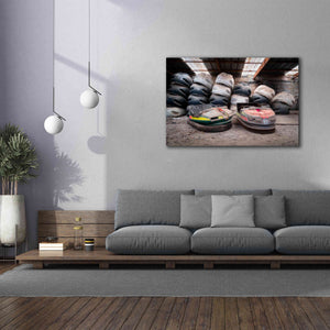 'Bumper Cars' by Roman Robroek Giclee Canvas Wall Art,60 x 40