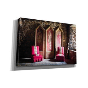 'Colorful Chairs' by Roman Robroek Giclee Canvas Wall Art