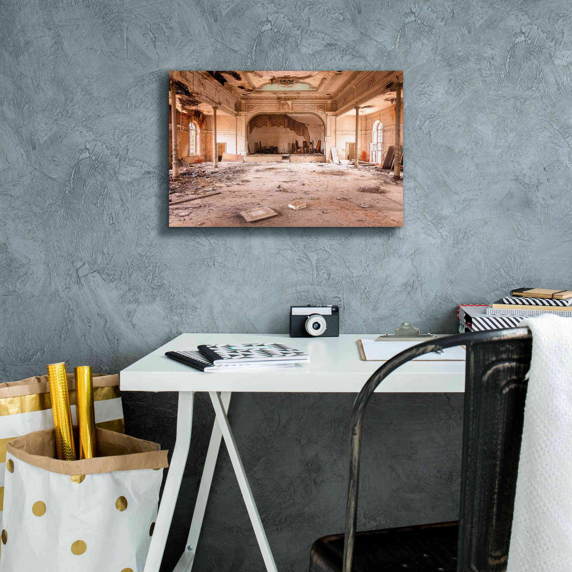 'Sweet Theater' by Roman Robroek Giclee Canvas Wall Art,18 x 12