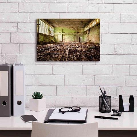Image of 'Radiation Gym' by Roman Robroek Giclee Canvas Wall Art,18 x 12