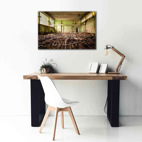 Image of 'Radiation Gym' by Roman Robroek Giclee Canvas Wall Art,40 x 26