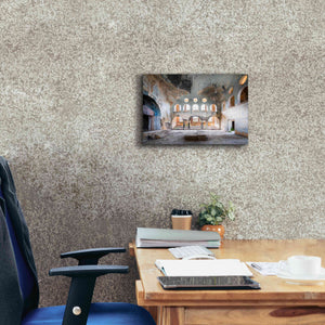 'Concrete Synagogue' by Roman Robroek Giclee Canvas Wall Art,18 x 12