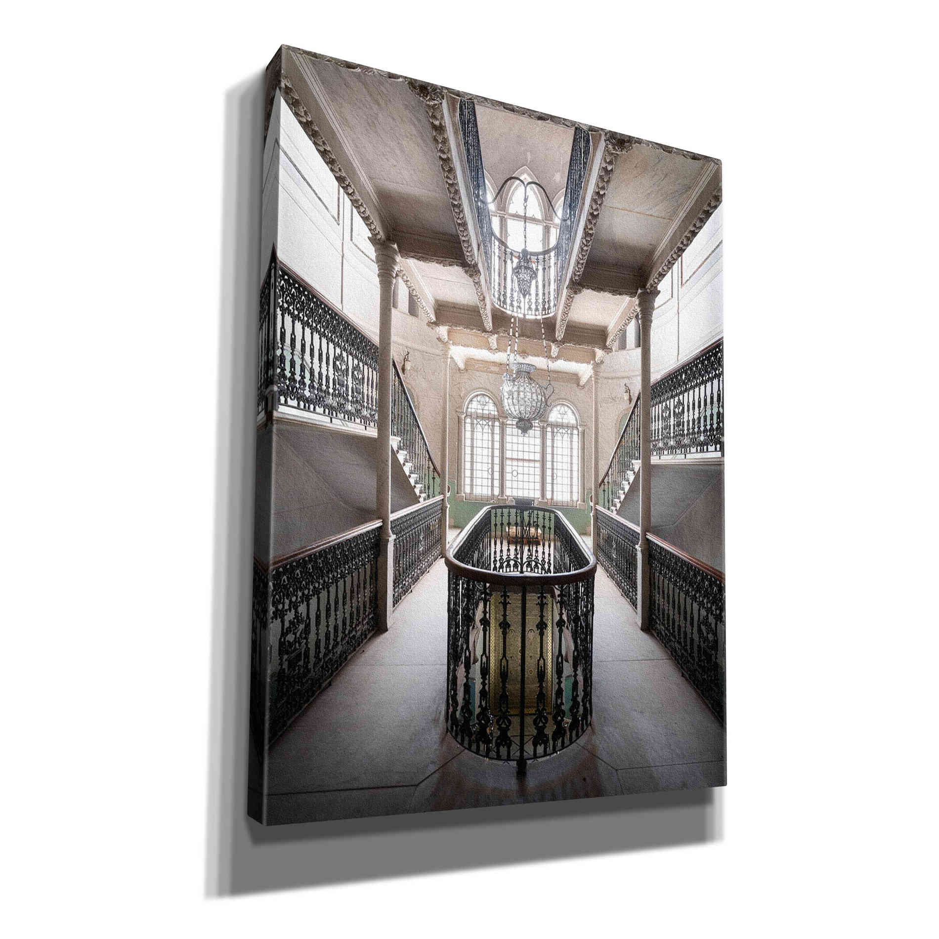 'Sursock Staircase' by Roman Robroek Giclee Canvas Wall Art