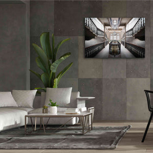 'Elegant Stairs' by Roman Robroek Giclee Canvas Wall Art,60 x 40